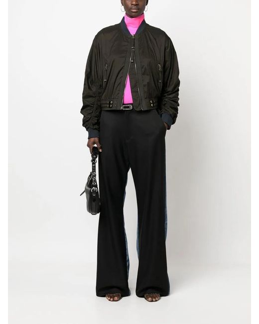 DIESEL Black G-Noak Zip-Up Bomber Jacket