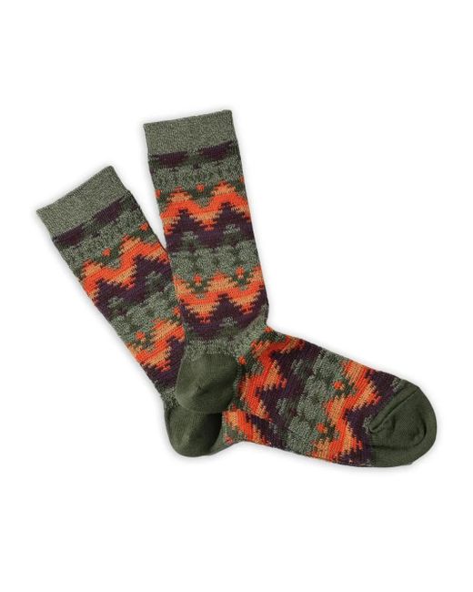 Anonymous Ism Green Wigwam Jq Crew Socks