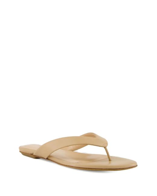 Le Monde Beryl Natural Flat Thong Sandals