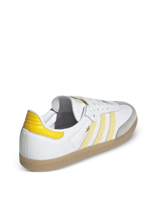 Adidas White Samba Og Sneaker