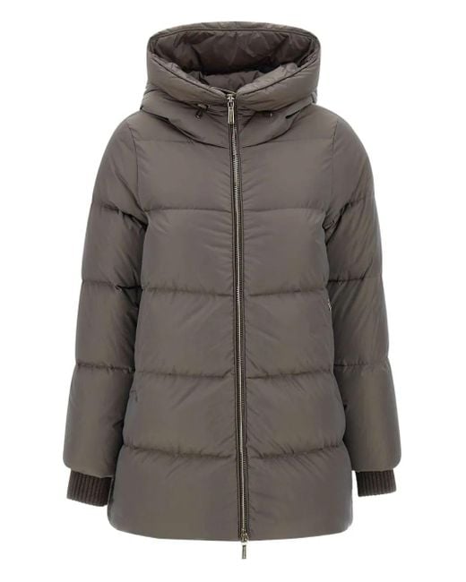 Moorer Gray Carinzia Puffer Jacket