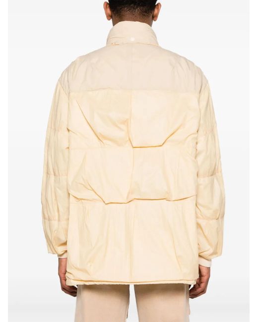 Our Legacy Natural Exhaust Panelled Puffer Jacket for men