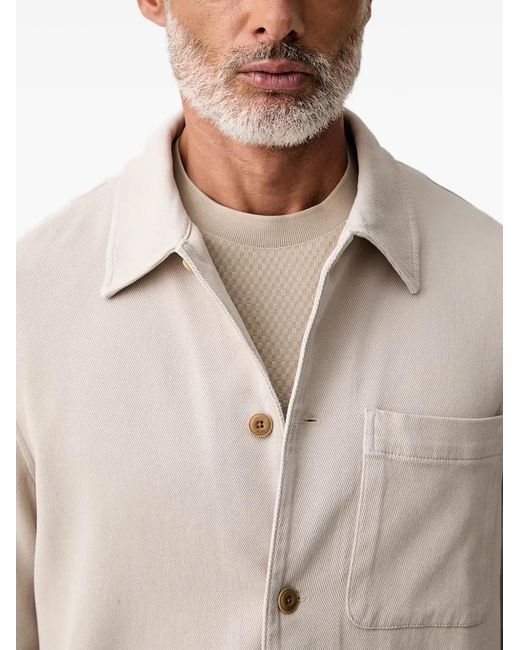 Joop! Natural Button-Up Shirt Jacket for men