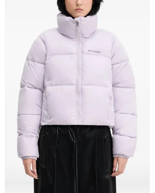 Columbia White Padded Jacket
