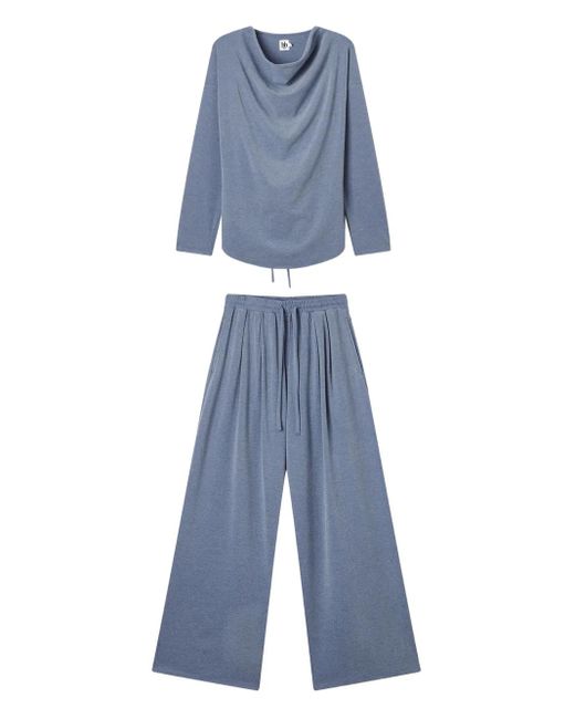 Set Top E Pantaloni di B+ AB in Blue