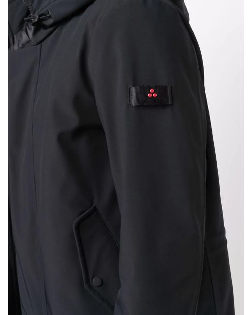 Peuterey Kapuzenmantel Mit Logo-Patch in Black für Herren