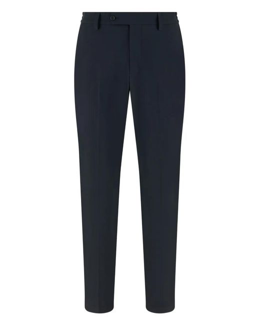 Pantalones Elásticos Boggi de hombre de color Blue