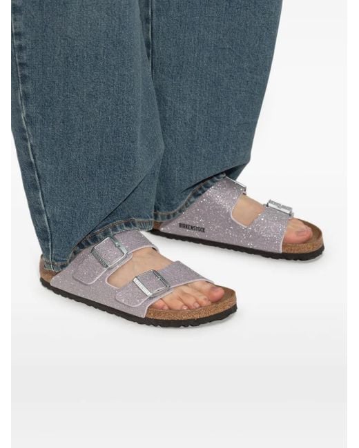 Sandales Arizona À Double Boucle Birkenstock en coloris White