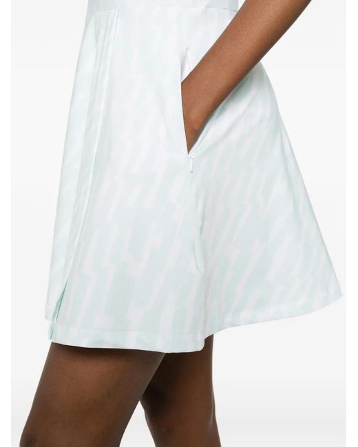 J.Lindeberg White Danna Printed Mini Dress