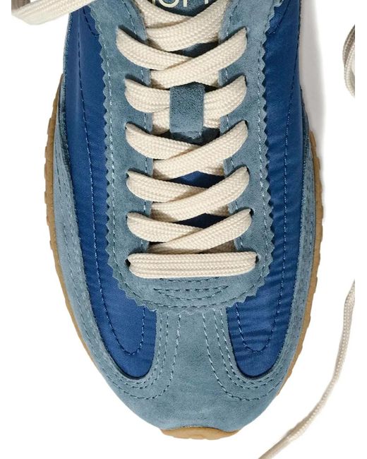 HOFF Blue 35Mm Bridge Mkii Panelled Lace-Up Sneakers