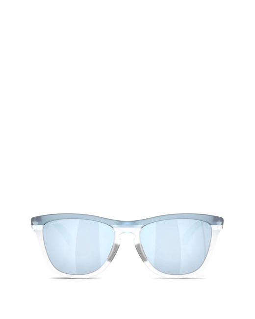 Oakley Blue Frogskins Range Square-Frame Sunglasses