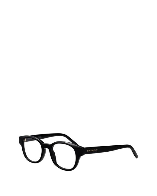 Givenchy Black Round-Frame Glasses for men