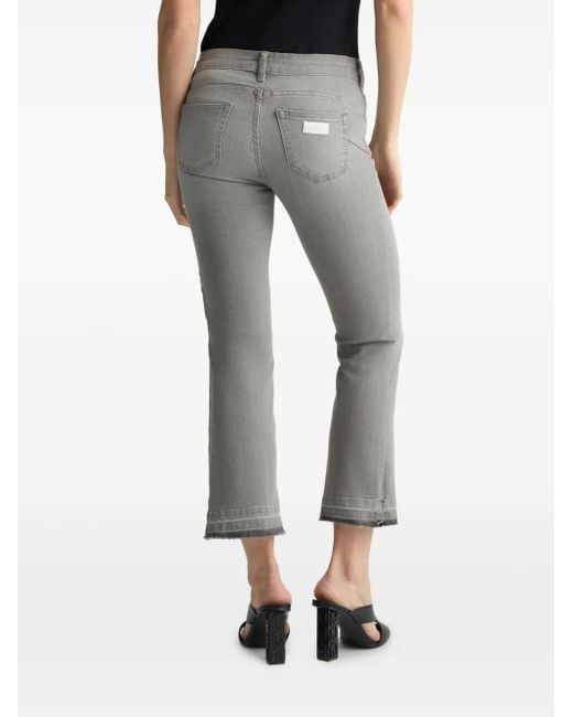 Liu Jo Gray Bootcut Jeans
