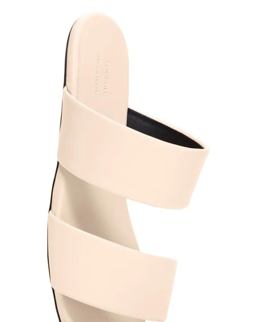 Loulou de Saison Natural Kairo Top-Strap Flat Sandals