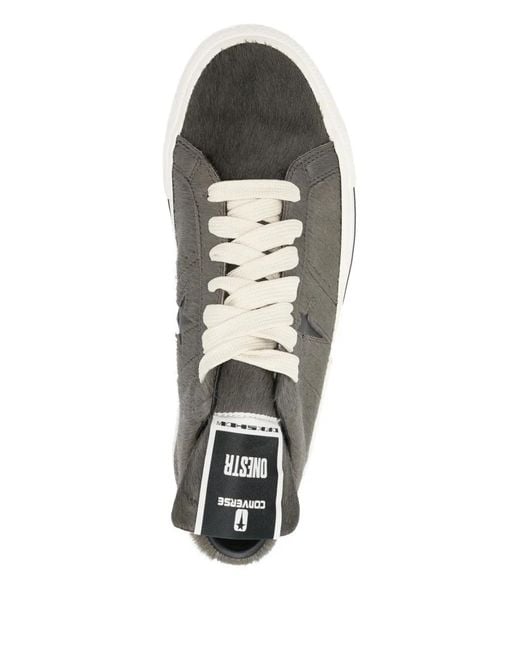 Rick Owens White X Converse One Star Pro Ox Low-Top Sneakers
