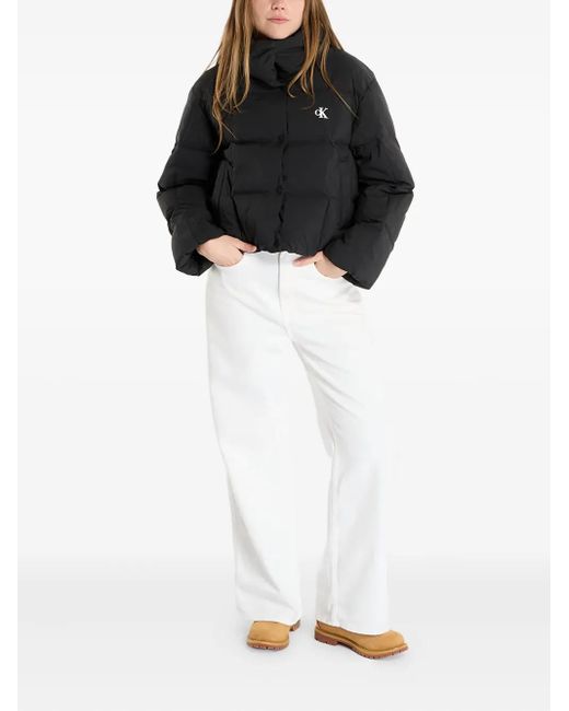 Calvin Klein Black Short Down Puffer Jacket