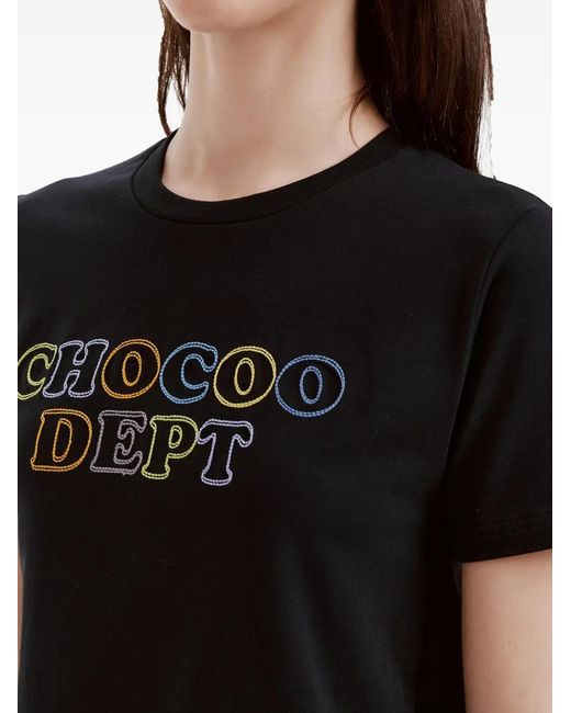Chocoolate Black T-Shirt Imprimé