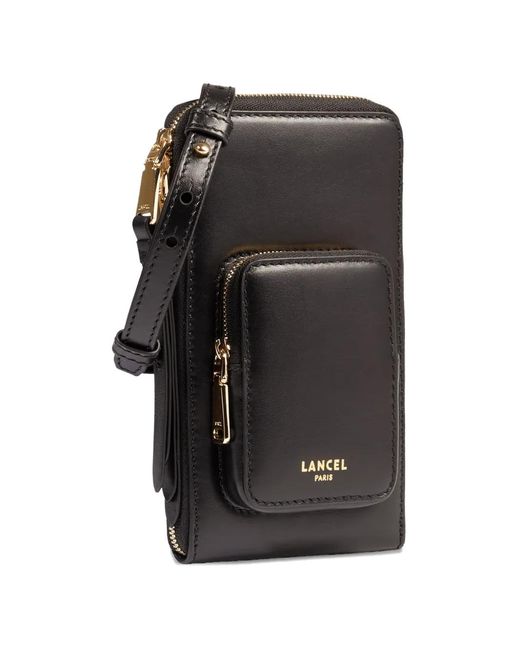 Lancel Black Origami Mini Bag