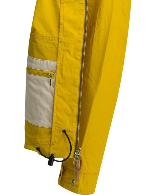 Abrigo Con Capucha Ceccarelli de hombre de color Yellow