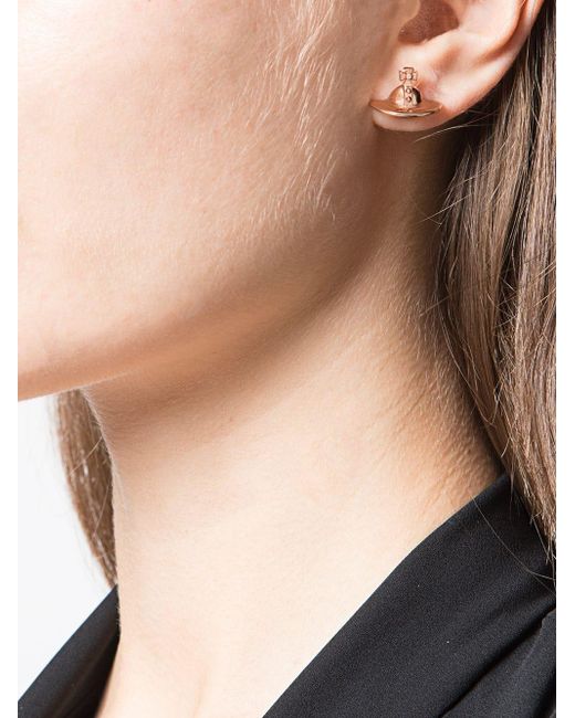 Vivienne westwood cheap solid orb earrings