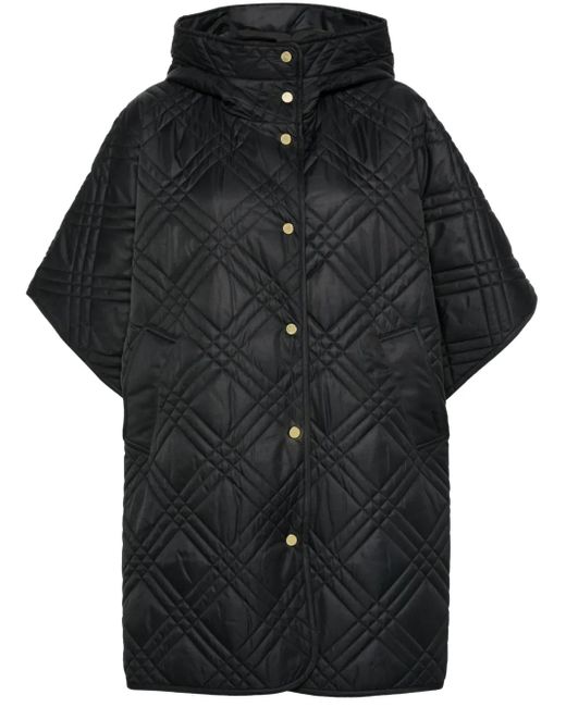 Barbour Black Astor Cape