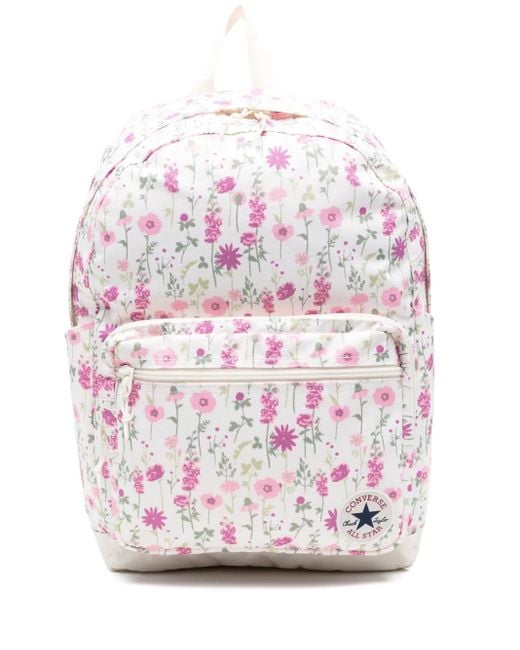 Zaino Go 2 Wildflowers di Converse in Pink da Uomo