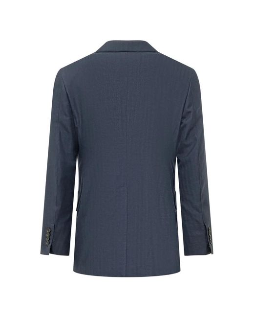 Tom Ford Blue Single-Breasted Blazer for men
