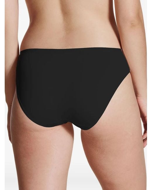Calida Black Elasticated-Waistband Briefs