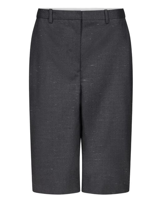 Loulou de Saison Gray Ray Tailored Shorts