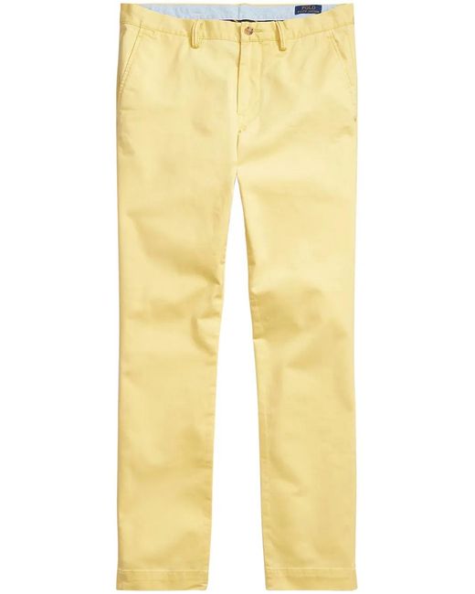 Polo Ralph Lauren Yellow Stretch-Design Chino Trousers for men