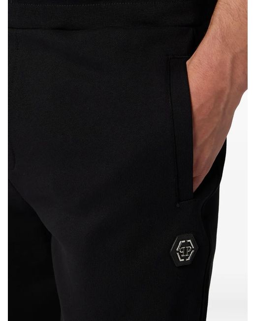Philipp Plein Blue Logo Sweatpants for men