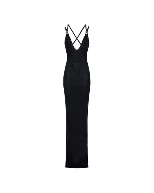 Elisabetta Franchi Black Dress