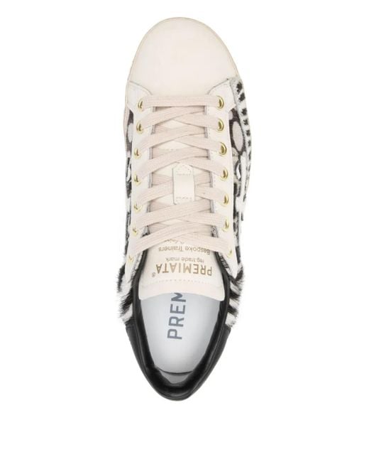 Premiata White Steven Sneakers