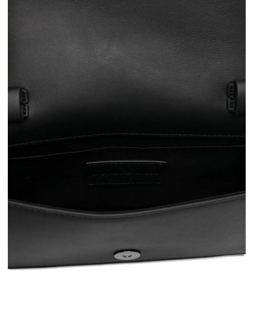 Bolso de mano con efecto de piel de cocodrilo Emporio Armani de hombre de color Gray