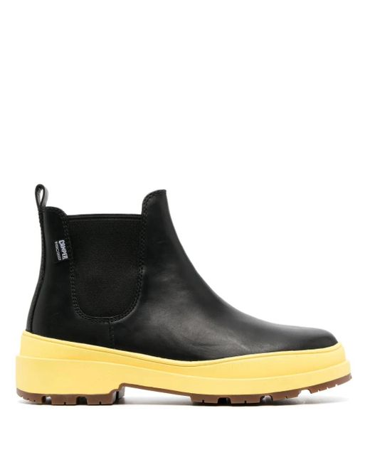 Camper Black Brutus Trek Ankle Boots