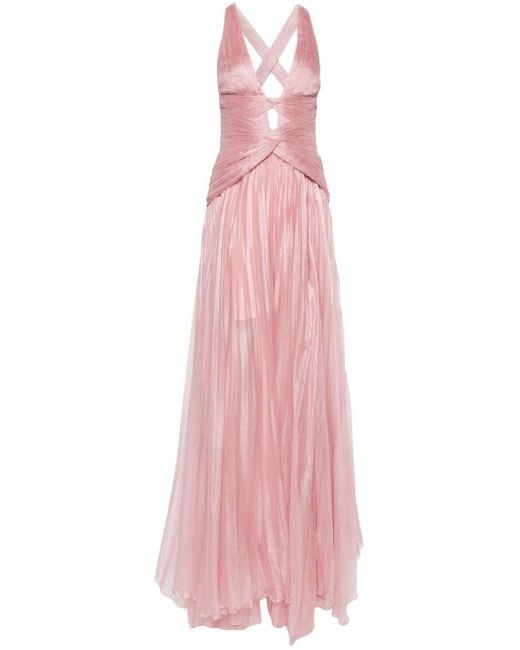 IRIS SERBAN Karina プリーツドレス Pink