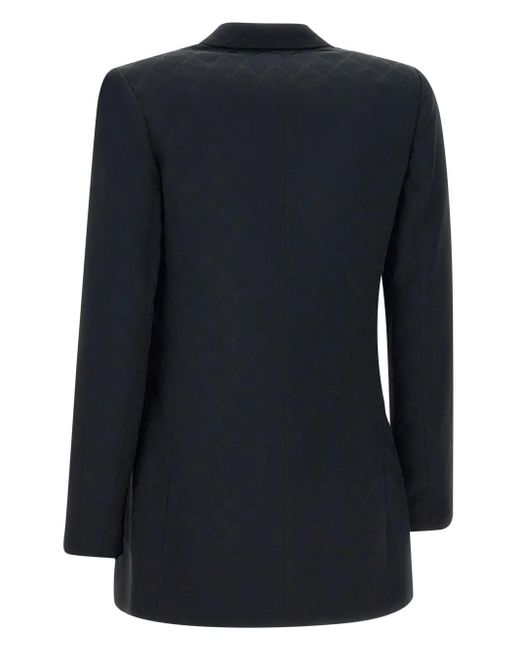 Elisabetta Franchi Black Tailored Blazer
