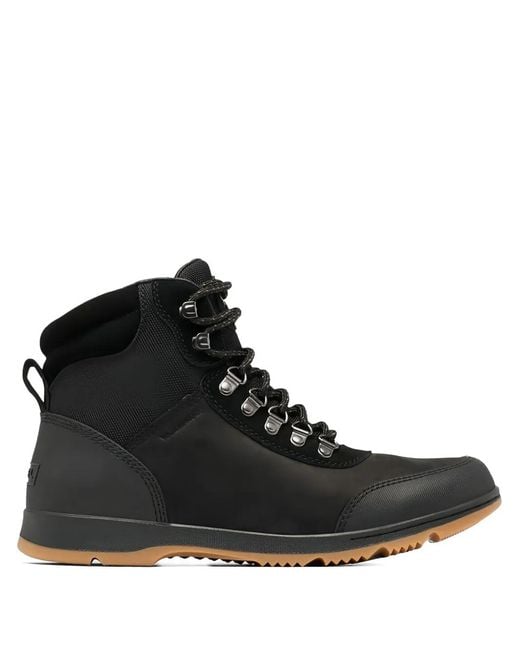 Stivali Stringati di Sorel in Black da Uomo