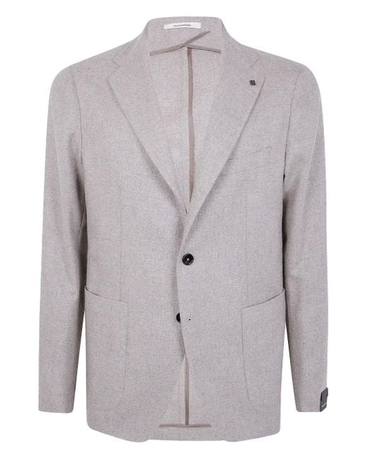 Tagliatore Jacke Mit Aufgesetzten Taschen in Gray für Herren