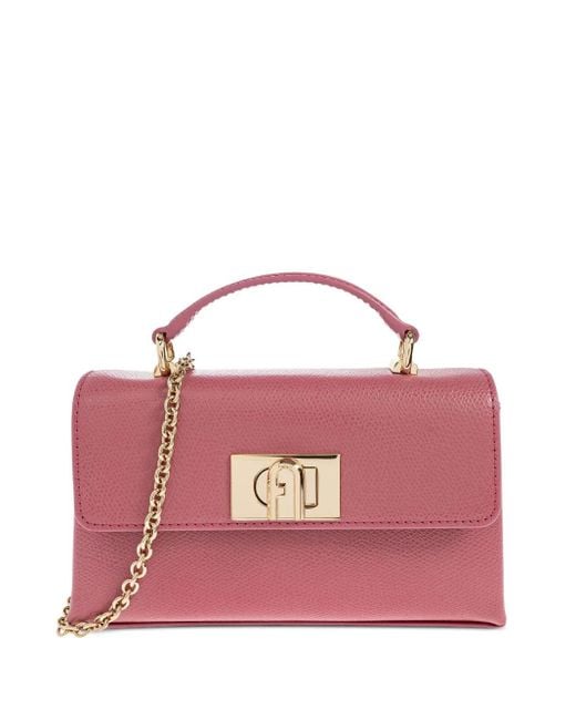 Furla Pink Mini 1927 Tote Bag