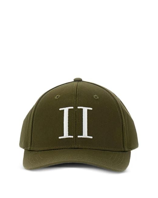 Les Deux Green Embroidered Baseball Cap for men