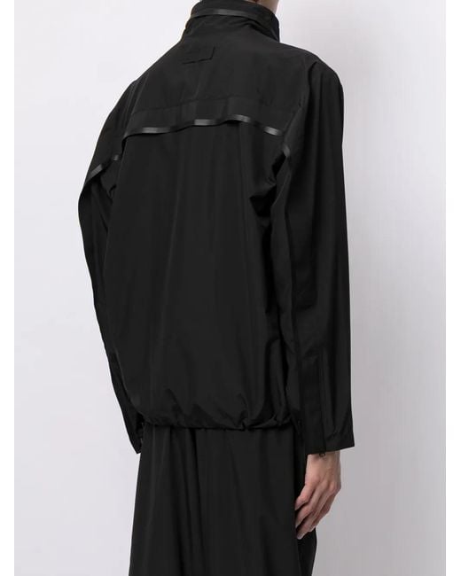 3.1 Phillip Lim Black Drawstring-Fastening Jacket for men