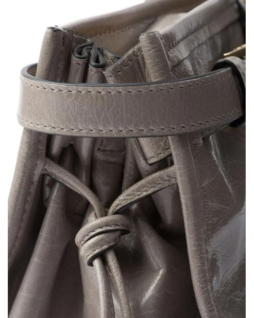 Prada Handtas Met Rits in het Gray