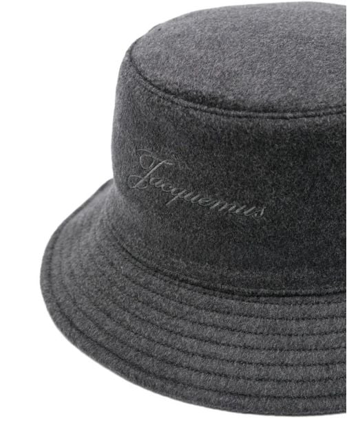 Jacquemus Gray Hats