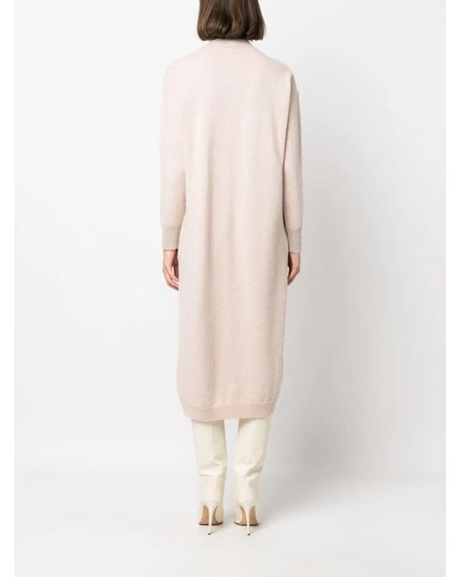 Peserico Natural Felted Tricot Midi Dress