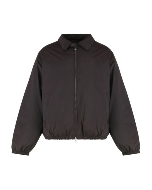 Our Legacy Black Avenue Striped Jacket for men