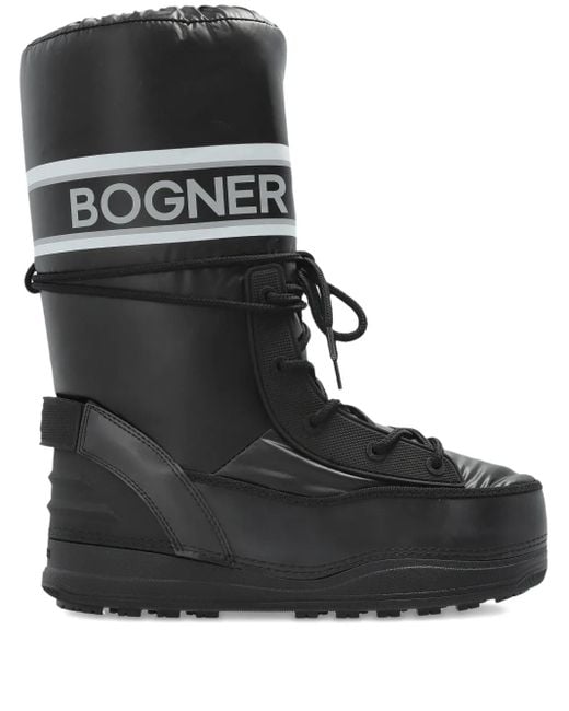 Stivali Da Neve Con Logo 40Mm di Bogner in Black