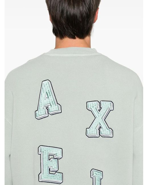 Axel Arigato White Typo Sweatshirt for men
