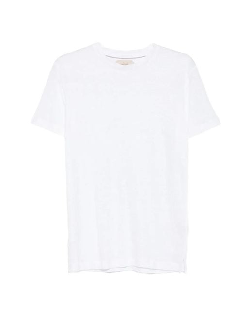 Aurélien White Slub T-Shirt for men