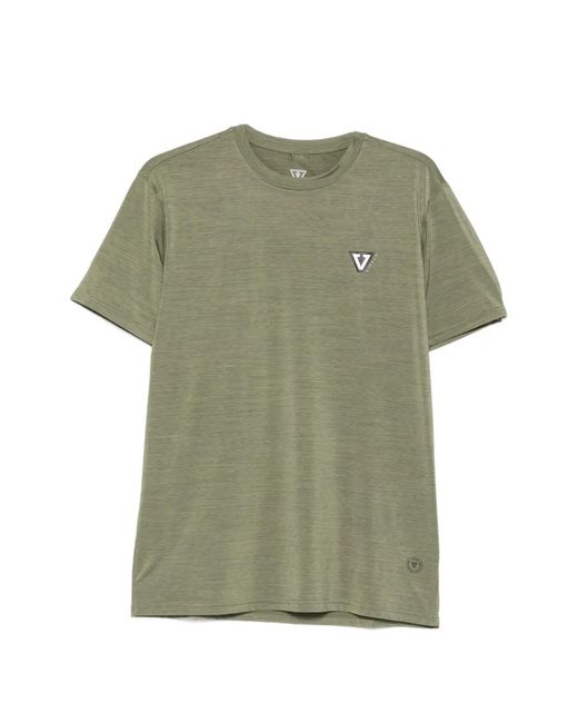 Vissla Green T-Shirt À Logo Imprimé for men